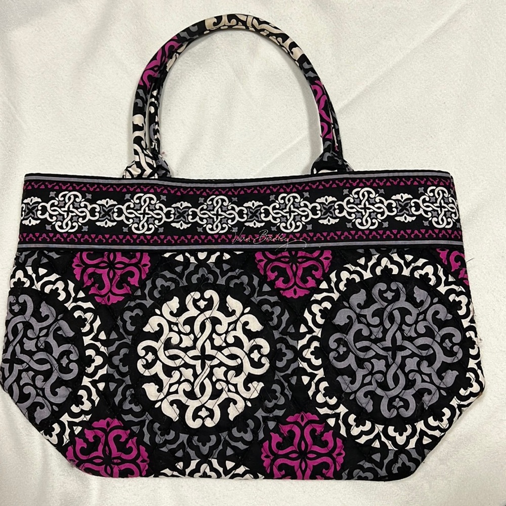 Vera Bradley Small Tote - Canterberry Magenta